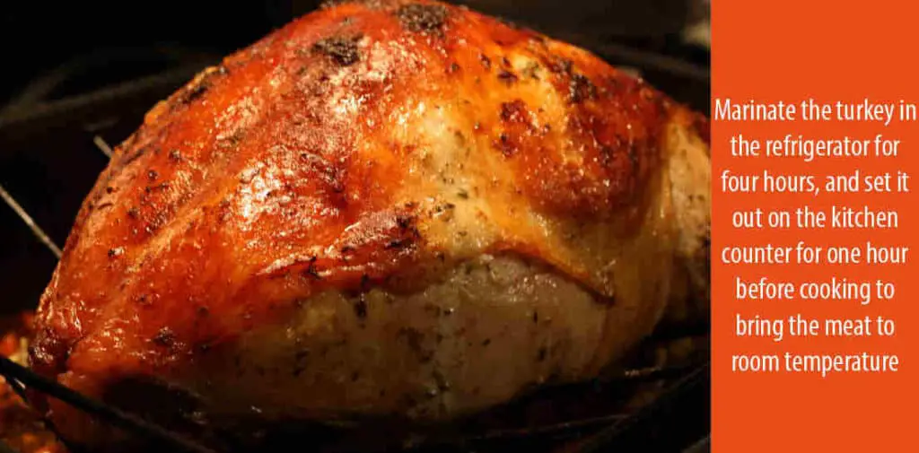 Direction of how to grill a turkey breast