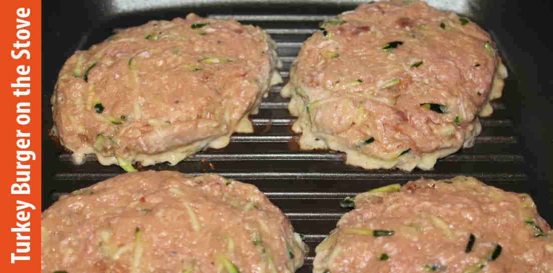 How to make turkey burgers on the stove