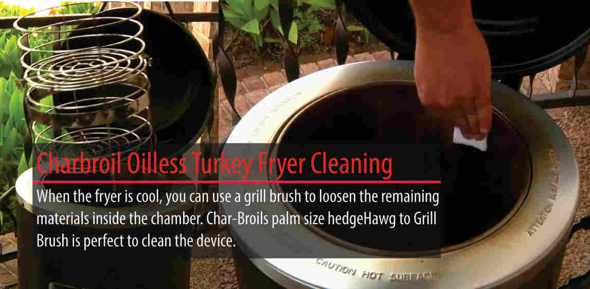 How to clean The Big Easy Fryer