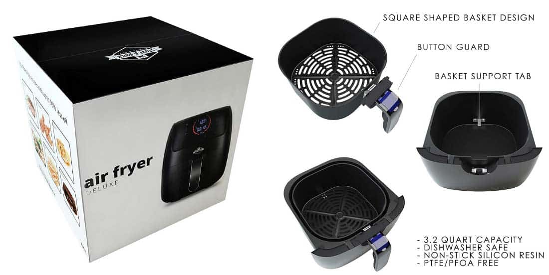 How the Stove & Brick air fryer works