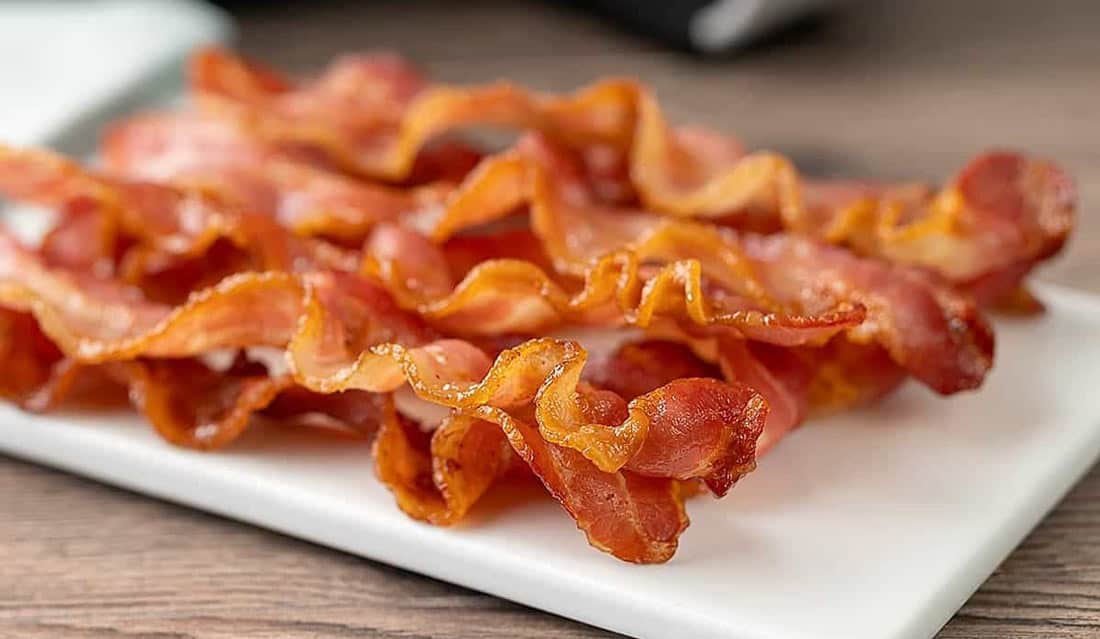 Crispy Air fried Bacon