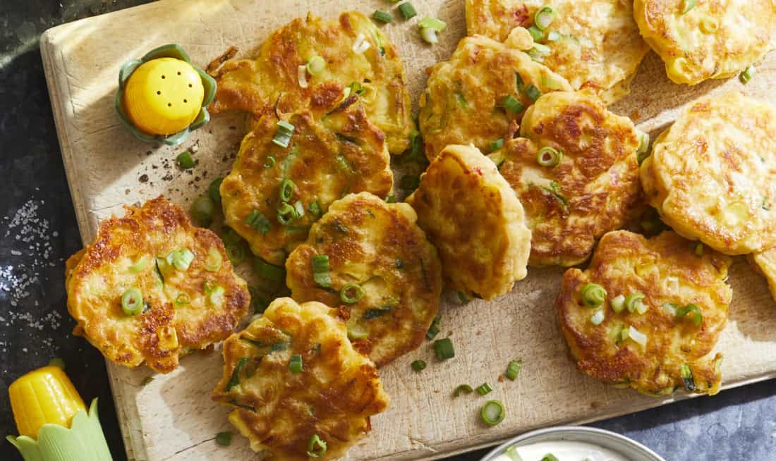 How To Make These Zucchini Corn Fritters