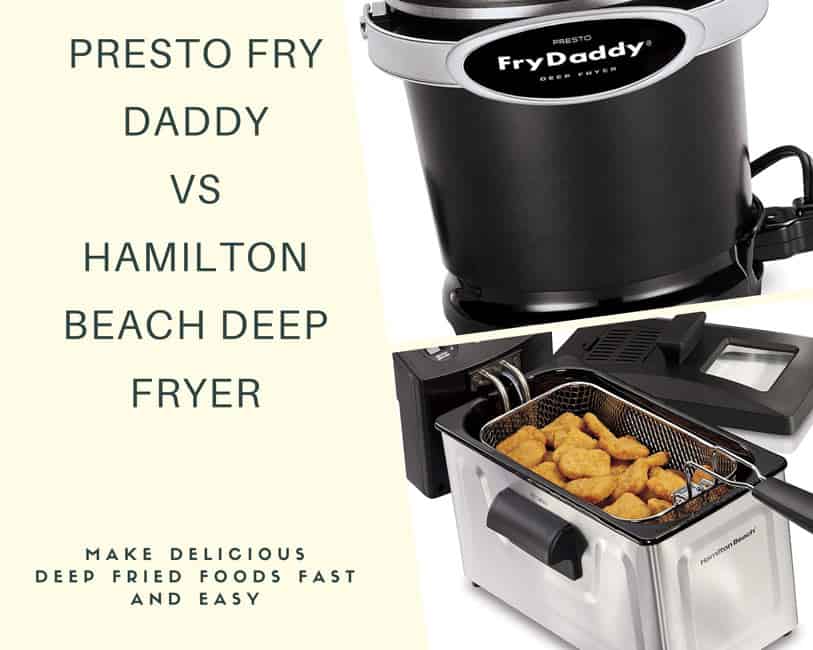 Presto 05420 Fry Daddy Or Hamilton Beach 35033 Deep Fryer