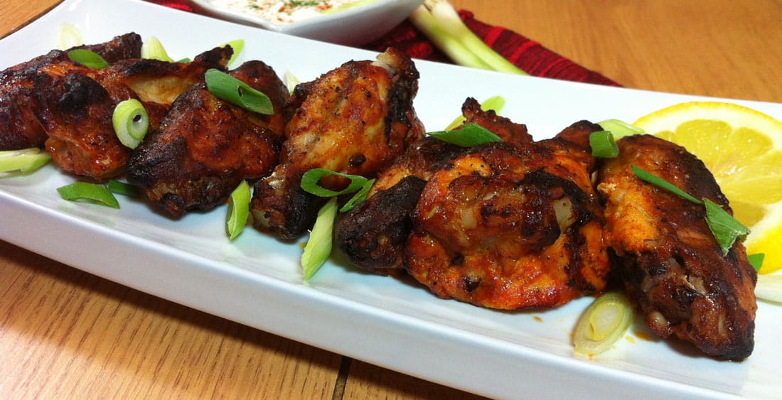 Indian Masala Chicken Wings