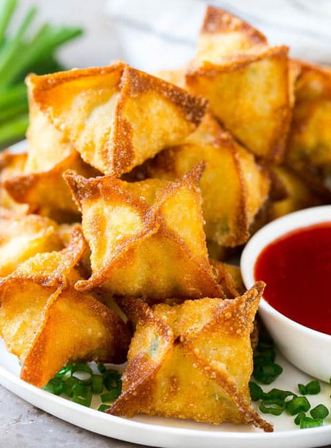 What is fried crab rangoon?