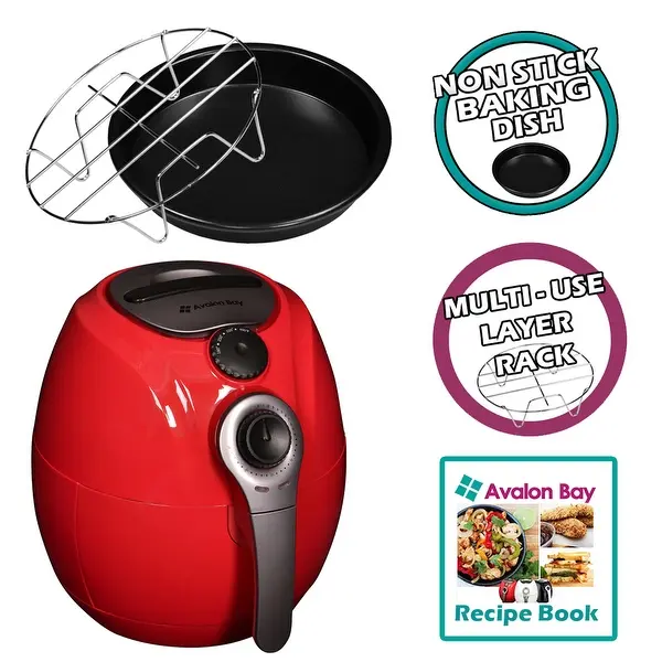 Design Features Of Avalon Bay Hot Air Fryer