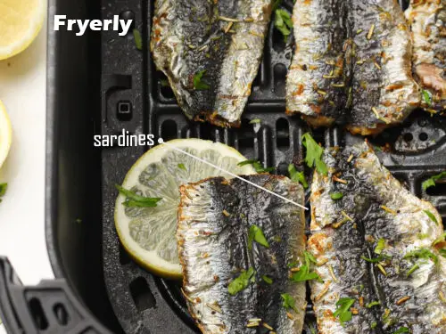 Air fryer sardines fryerly