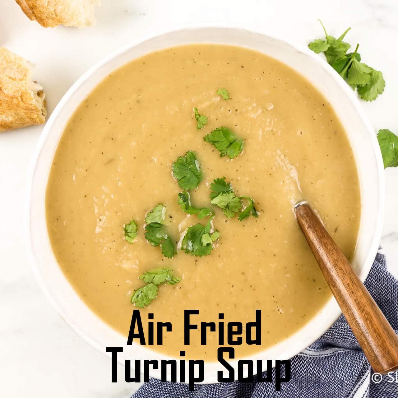  Air Fried Turnip Soup