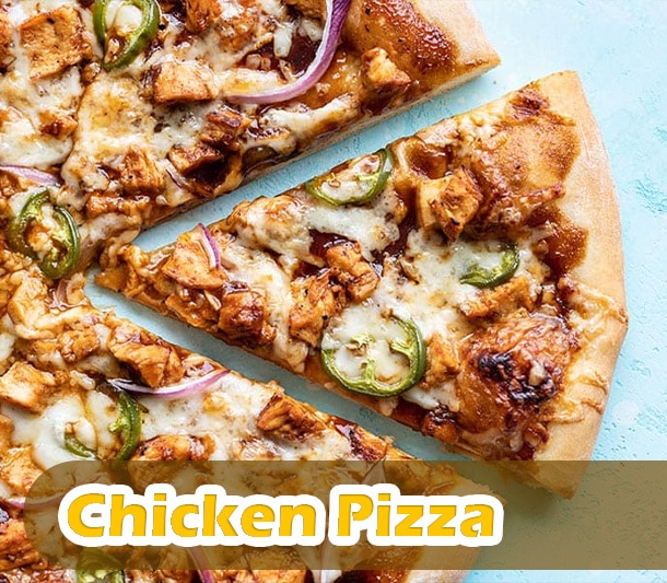 Chicken Pizza fryerly weakly meal