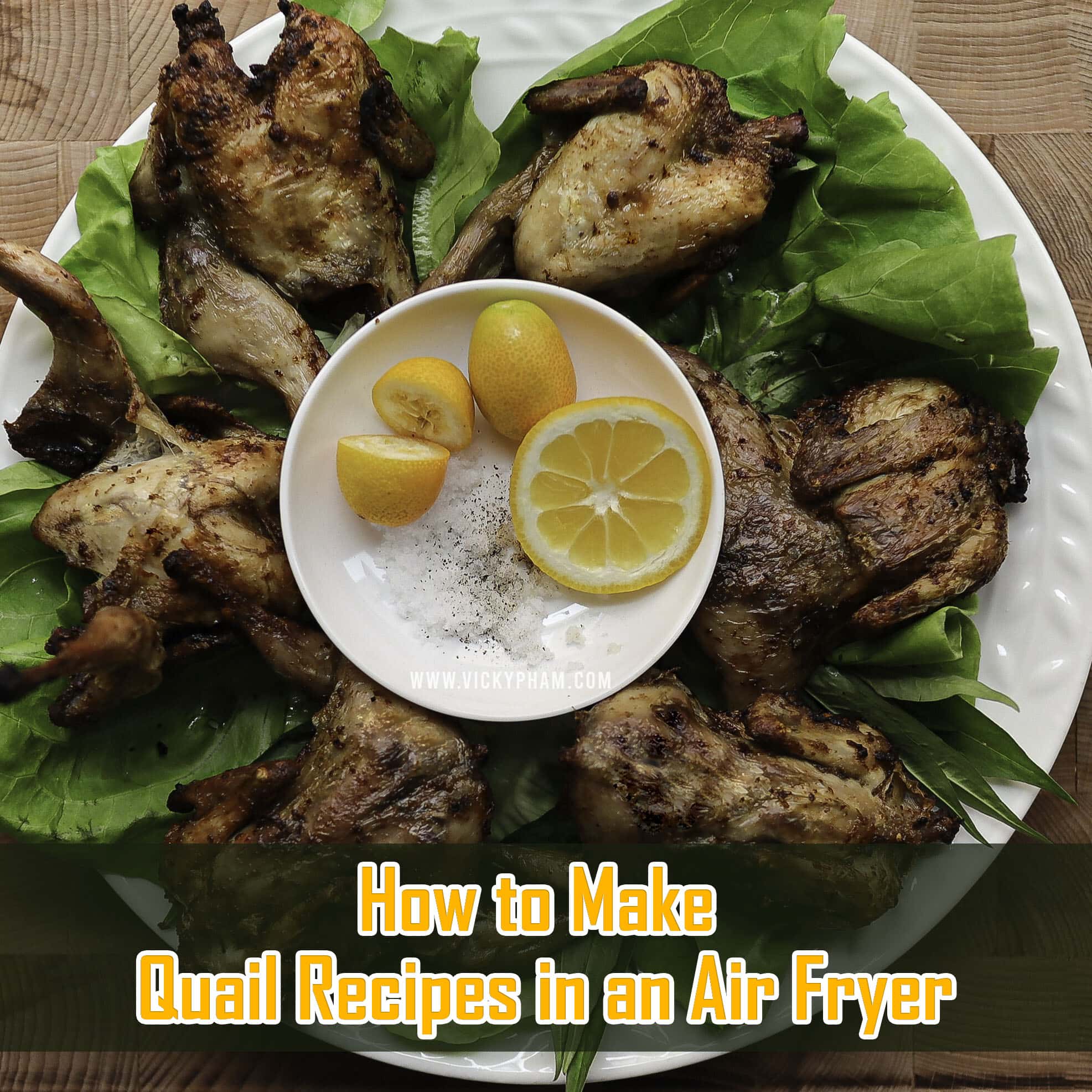How to Make Quail Recipes in an Air Fryer