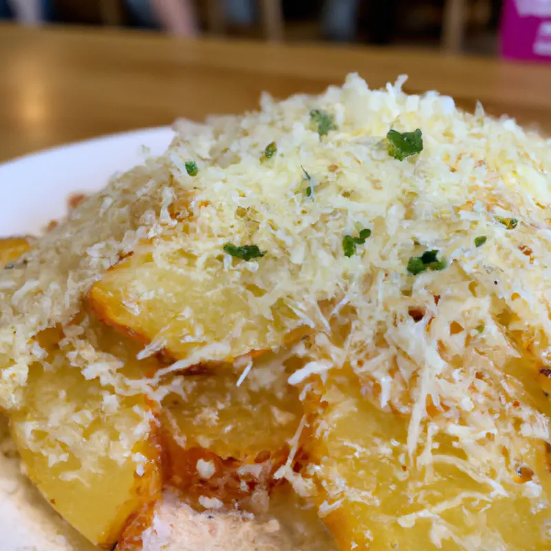 Crispy Potatoes with Parmesan Cheese