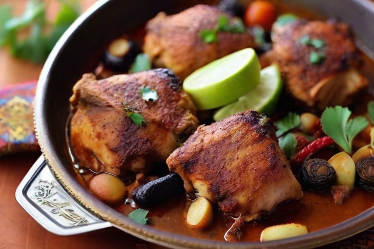 Moroccan Chicken Thighs [A Culinary Journey Through Morocco]