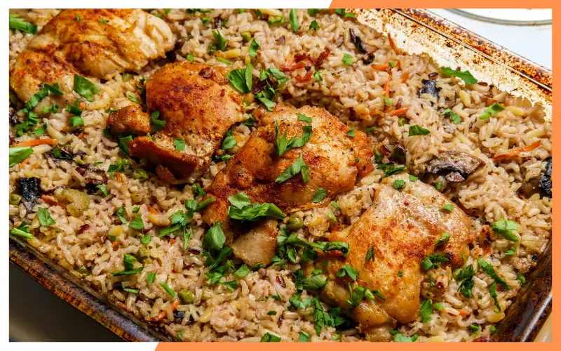 Curry Chicken Thigh oven baked nutrition's