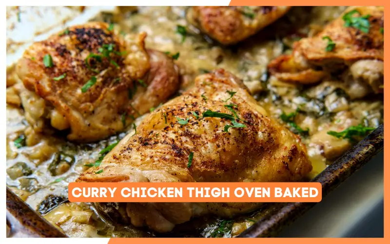 Curry Chicken Thigh oven baked