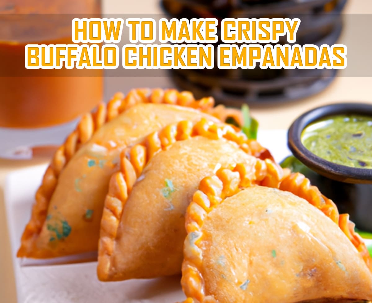 How to make Crispy Buffalo Chicken Empanadas