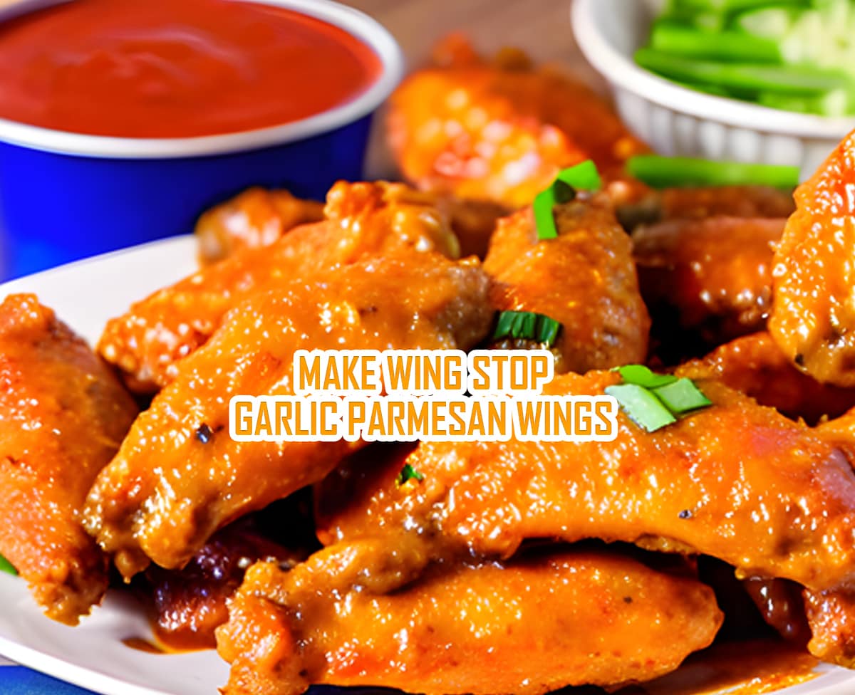 How to make Wing stop Garlic Parmesan Wings