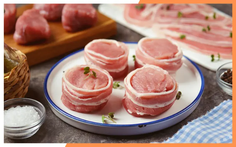 Ingredients for Bacon-Wrapped Turkey Tenderloin
