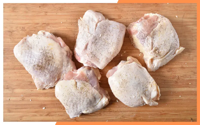 Instructions for Air fried Garam masala chicken thigh