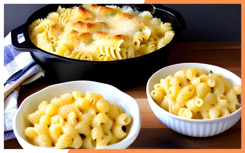 Nutrition For pasta recipe with mac & cheese