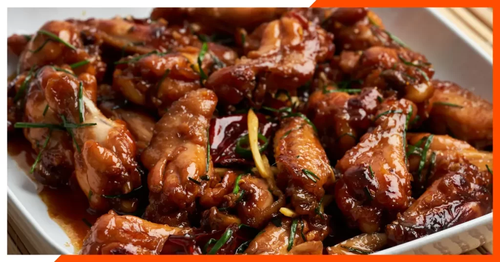Nutrition Information for Oven Baked Caramelized Chicken Wings Recipe