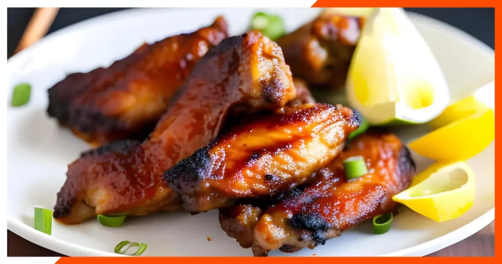 Nutrition Information of Air Fried Caramelized Chicken Wings Recipe