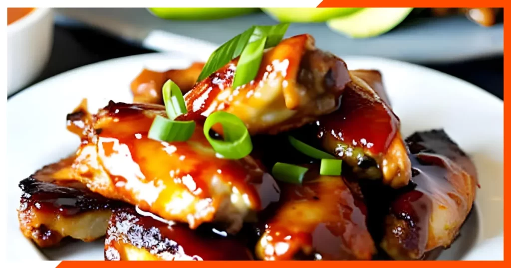 Oven Baked Caramelized Chicken Wings Recipe