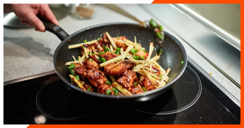 What kind of pasta work with caramelized chicken wings?