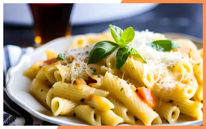 pasta recipe with mac & cheese