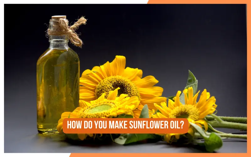 How Do You Make Sunflower Oil