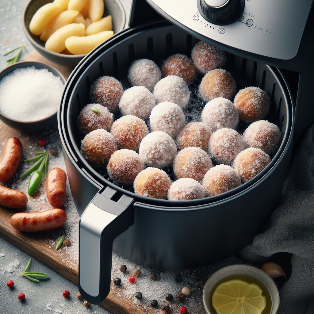 How To Cook Frozen Sausage Balls In An Air Fryer