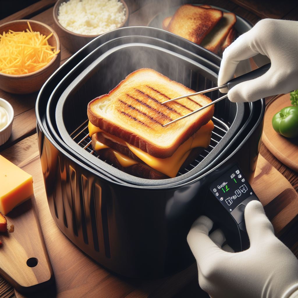 How To Make Grilled Cheese Sandwich In Air Fryer