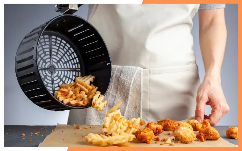 How to make food crispy in an air fryer