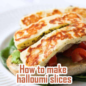 How to make halloumi slices