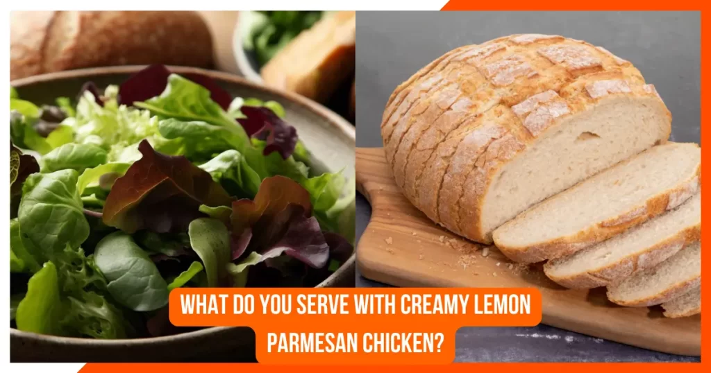 What do you serve with creamy lemon parmesan chicken