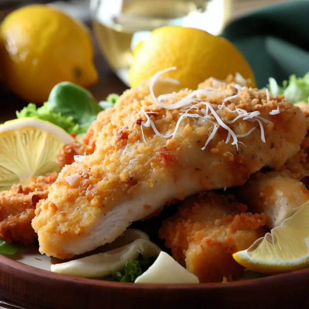 Which nutrients you can get from Lemon Parmesan Chicken