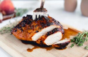 Air Fryer Turkey Breast With Cherry Glaze Recipe
