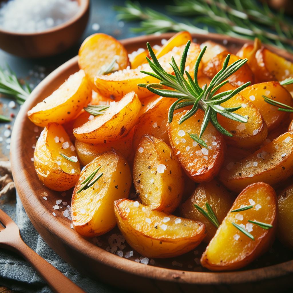 Air-fried potatoes are healthier than regular boiled potatoes
