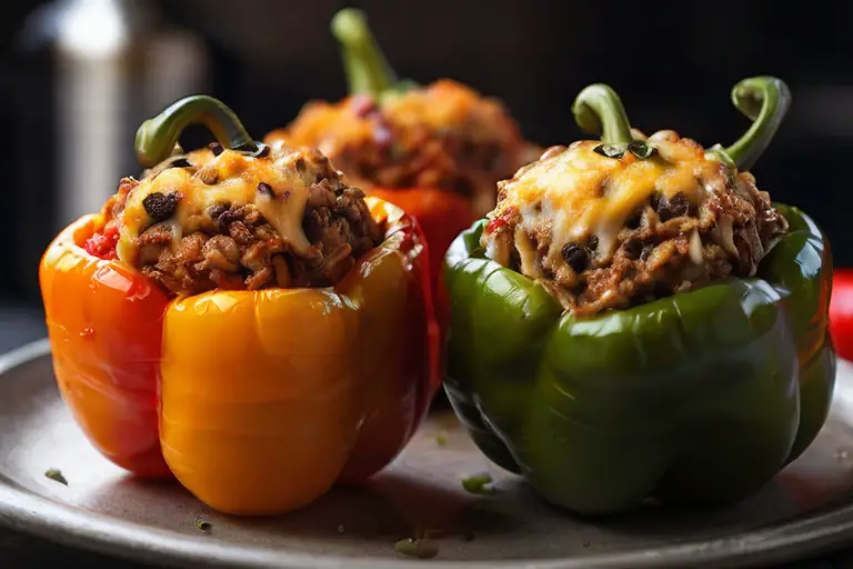 Cook Stuffed Peppers In Air Fryer