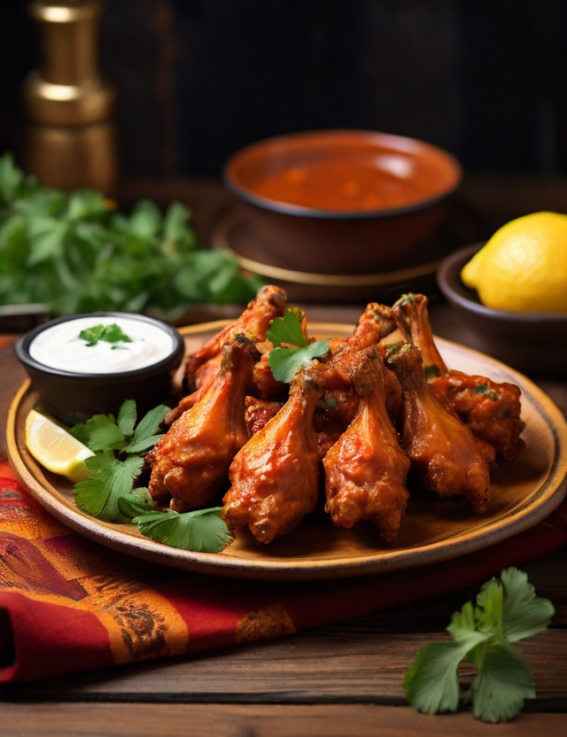 How to Make Tikka Masala Chicken Wings: