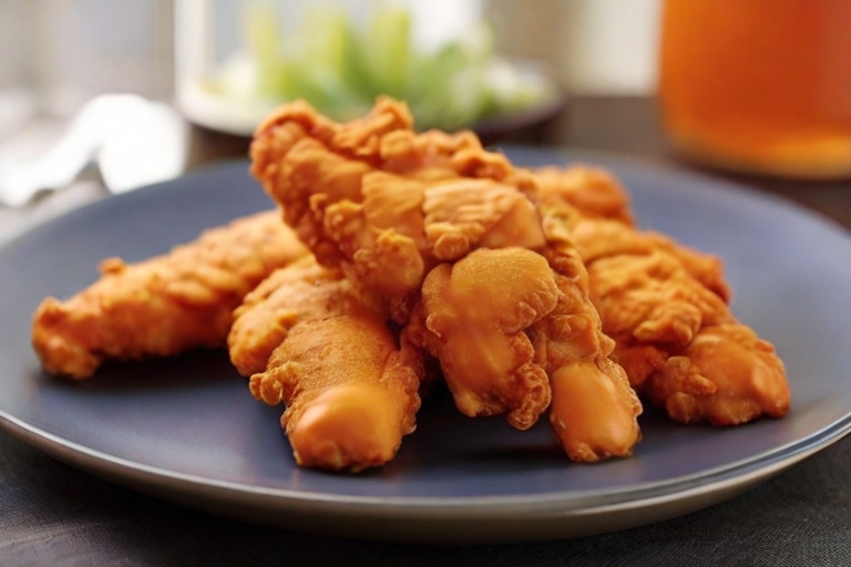 Helpful kitchen tools for making buffalo chicken tenders