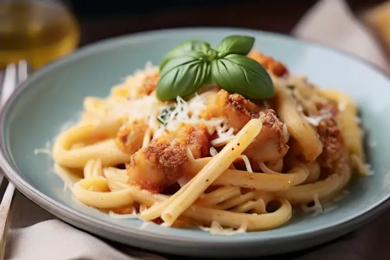Parm Pasta Perfection: Easy Weeknight Delight