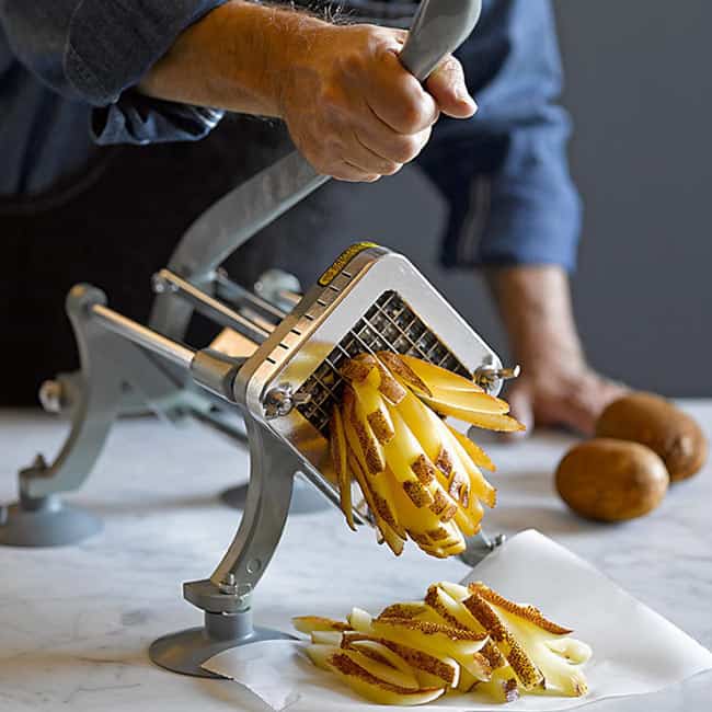 How-to-Use-a-French-Fry-Cutter How to Use a French Fry Cutter