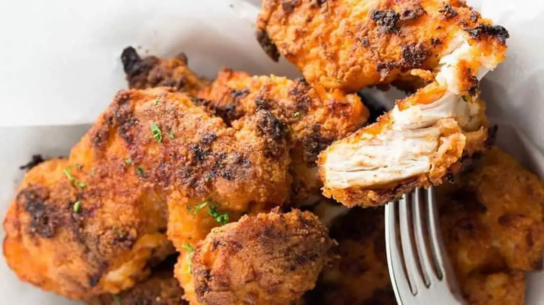 Oven-fried-chicken-without-flour Oven fried chicken without flour - Step by steps process
