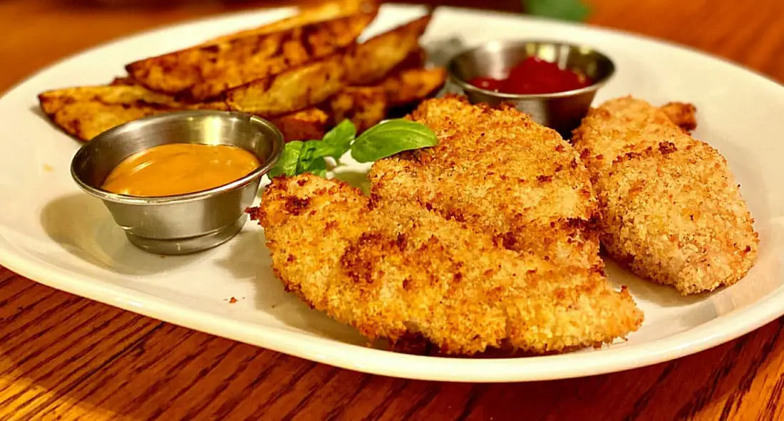 Air-fryer-Doritos-crumbed-chicken-tenders-2 Air Fryer Doritos-Crumbed Chicken Tenders